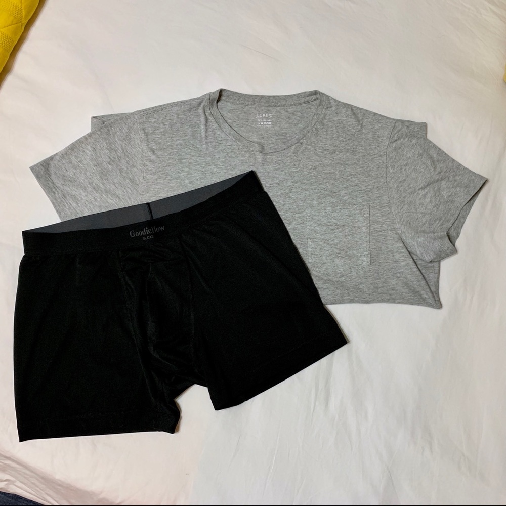 Large J Crew Tee & Goodfellow Bundle